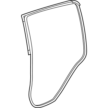 Chevrolet Spark Door Seal - 42454859