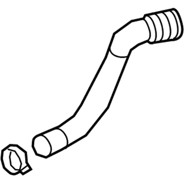 GM 84129277 Hose, Radiator Outlet