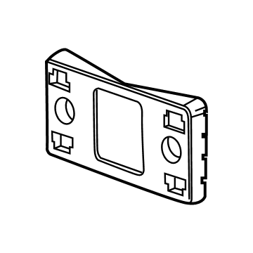 GM 23440699 Bracket,Front License Plate