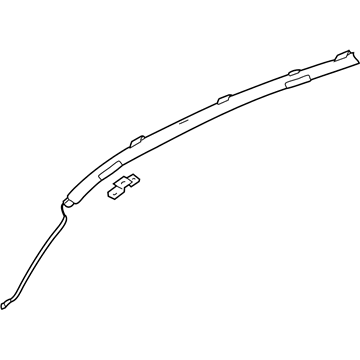 GM 15823013 Airbag,Roof Side Rail