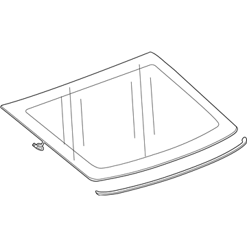 GM 84098986 Window Assembly, Rear