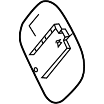 GM 95913056 Door, Fuel Tank Filler *Paint To Mat