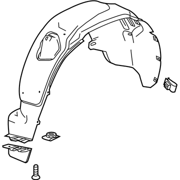 GM 95366443 Liner Assembly, Rear Wheelhouse