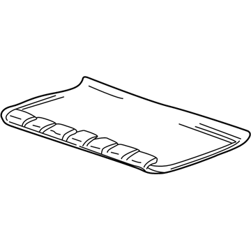 GM 90440031 Sunshade Asm,Sun Roof *Light Oak