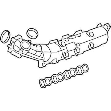 2018 Chevrolet Cruze Intake Manifold - 55505747