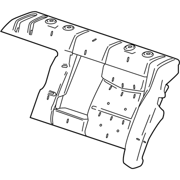 GM 22784016 Pad Assembly, Rear Seat Back Cushion