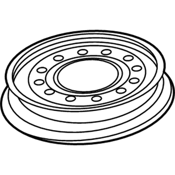 Saturn LS1 Spare Wheel - 9595201