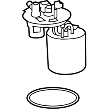 GM 13592646 Fuel Tank Fuel Pump Module Kit (W/O Fuel Level Sensor)