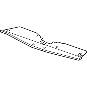 GM 39026959 Deflector, Radiator Air Upper