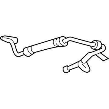 GM 84318909 Transmission Fluid Cooler Pipe Assembly