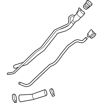 GM 84905629 Pipe Assembly, F/Tnk Fil (W/ Fil Hose)