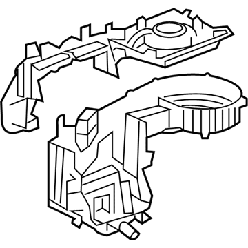 GM 39060046 Case, Heater & A/C Evaporator & Blower Lower