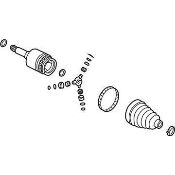 GM 22692052 Joint Kit, Front Wheel Drive Shaft Tri, Pot