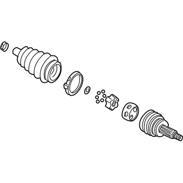 2002 Saturn L100 CV Joint - 21018880