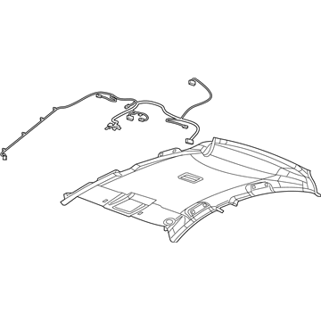 GM 95353342 Panel Assembly, Headlining Trim *Titanium