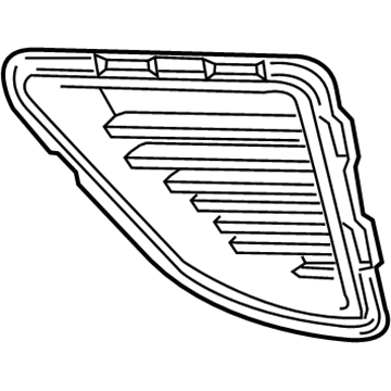 GM 84278552 Grille Assembly, Front Otr