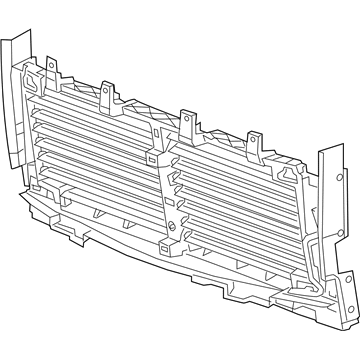 GM 84481608 Shutter Assembly, Front Bpr