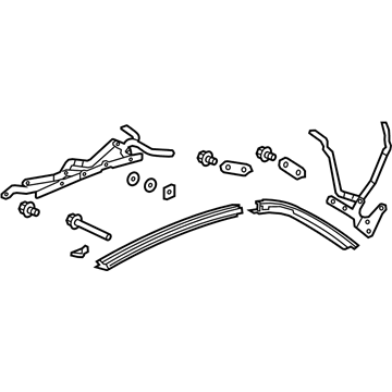 GM 22903705 Link Assembly, Folding Top Side Rail