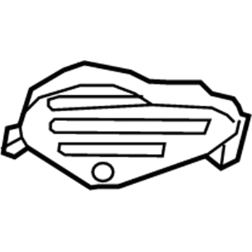 GM 84211843 Deflector, Front Compartment Air