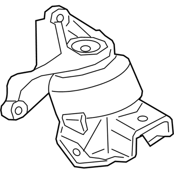 2018 Chevrolet Colorado Motor And Transmission Mount - 23195922