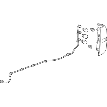 GM 23431875 Lamp Assembly, Rear Body Structure Stop