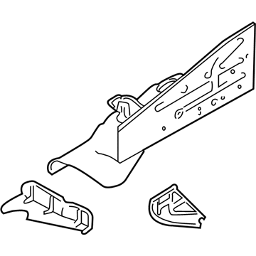 GM 30021062 Panel Asm,Front Wheel Housing,LH (On Esn)