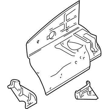 GM 30023670 Panel,Front Wheelhouse (RH)