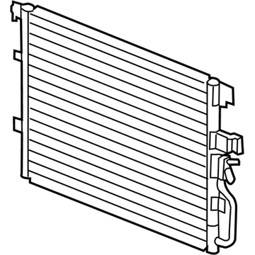 2009 Pontiac Torrent A/C Condenser - 19256972