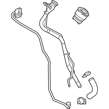 GM 84392682 Pipe Assembly, F/Tnk Fil (W/ Fil Hose)