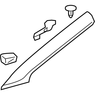 GM 42660073 Molding Assembly, W/S Garn *Atmosphere