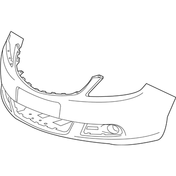 GM 20984570 Front Bumper Cover