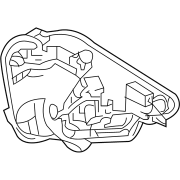 GM 93183057 Socket,Tail Lamp <Do Not Use After 2014My>