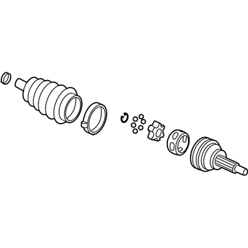 Pontiac Torrent CV Joint - 22724177