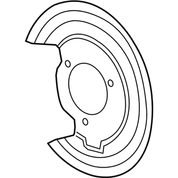 2018 Buick Regal Brake Backing Plate - 84145653