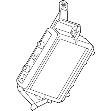 GM 84469560 Engine Auxiliary Radiator Assembly