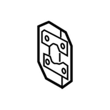 GM 84505343 Reinforcement Assembly, F/Cmpt Inr S/Rl Frt