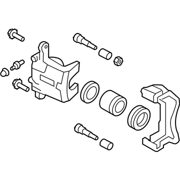 2015 Chevrolet City Express Brake Calipers - 19317934