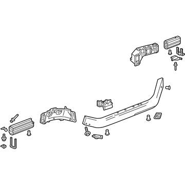 GM 23186977 Rail Asm,Underbody Rear Side