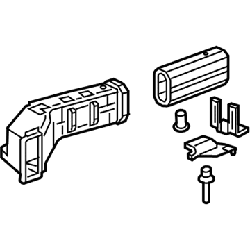 GM 22915756 Rail Assembly, Rear Compartment Floor Panel Rear