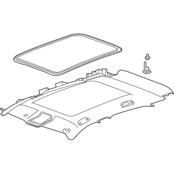 GM 84577621 Panel Assembly, Hdlng Tr *Platinum