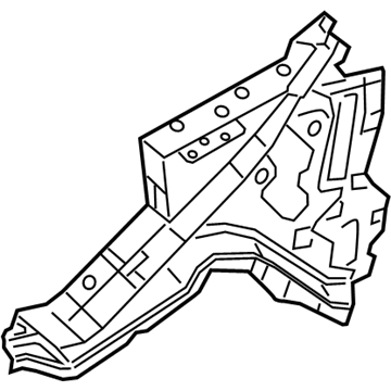 GM 19317062 Rail,Front Compartment Side