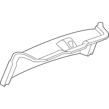 GM 15847569 Trim, Rear Compartment Lid Inner Panel