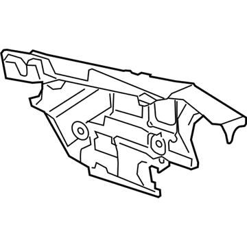 GM 23401671 Insulator, Front Compartment Side