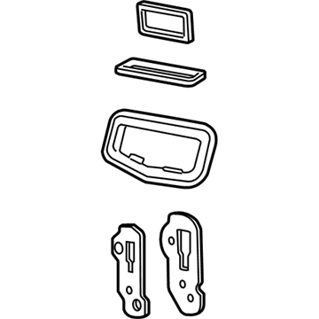 GM 10393212 Seal Kit, Heater & A/C Evaporator & Blower Module (C67 & C40)