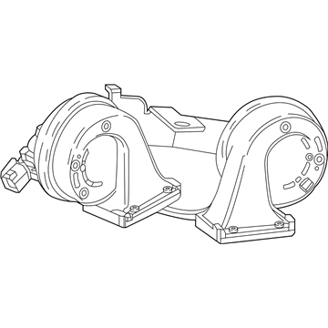 GM 84121194 Horn Assembly, Dual