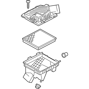 Chevrolet Impala Air Filter Box - 22985659