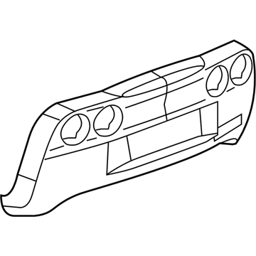 2008 Chevrolet Corvette Bumper - 15895252