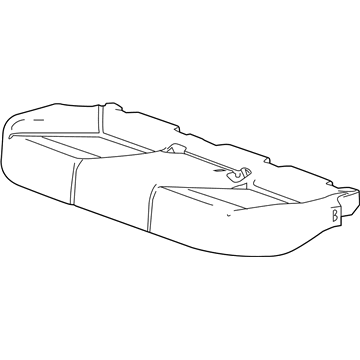 GM 23399374 Pad, Rear Seat Cushion