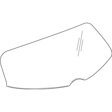 GM 84387946 Window Assembly, Rear