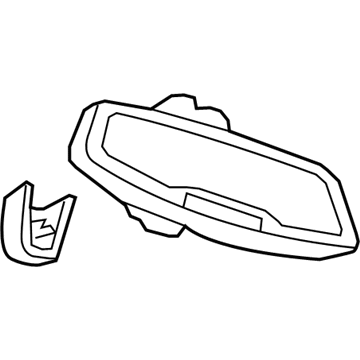 GM 23101468 Mirror Assembly, Inside Rear View